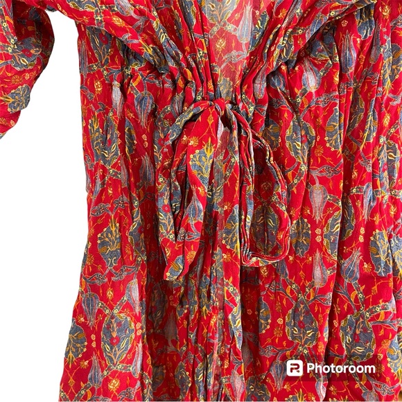 Rujuta Sheth Bohemian Floral Kaftan - Picture 12 of 13